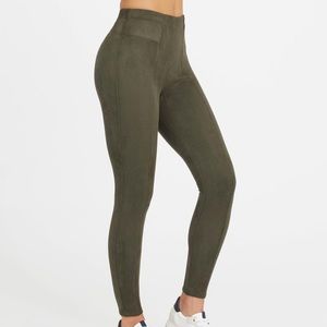 Spanx Faux Suede Leggings